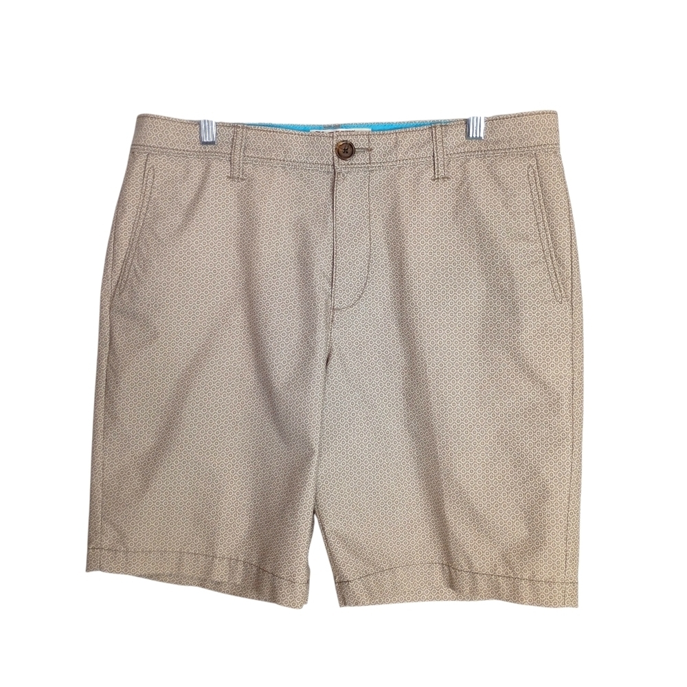 Penguin -Men's Tan / White patterned Shorts - Size 34